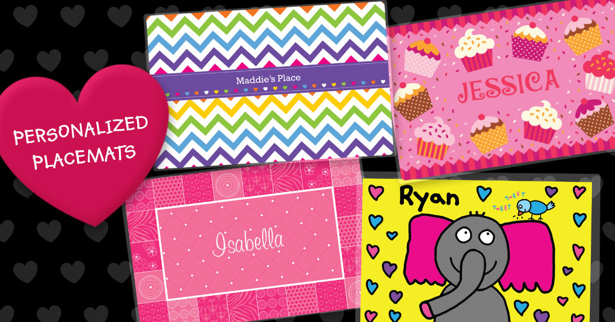 Valentine's Day Personalized Placemats