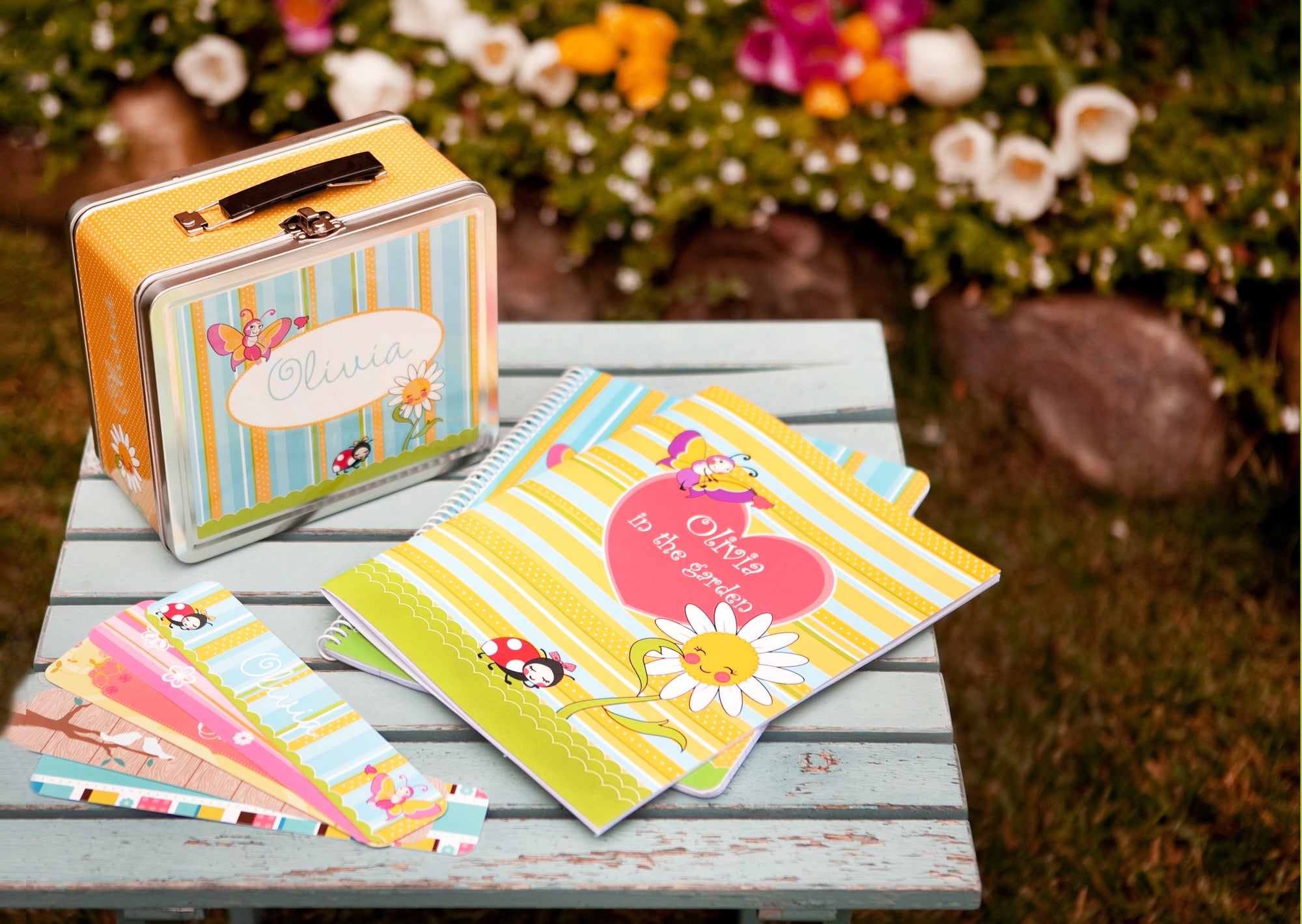 Personalized Garden Party Gift Set