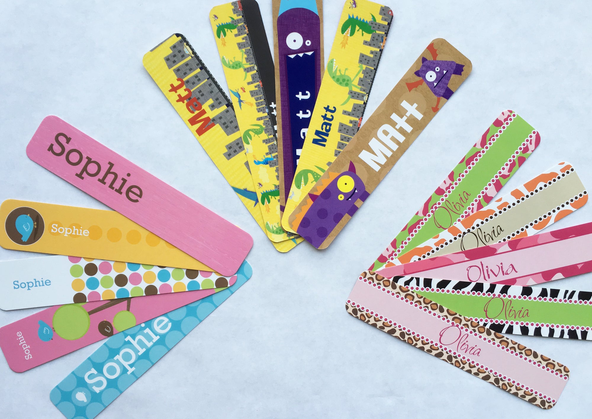 Custom Bookmarks for kids
