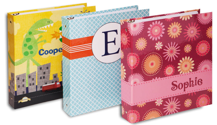 personalized binders for kids