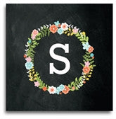Floral Monogram Collection | Personalized Gifts for Kids