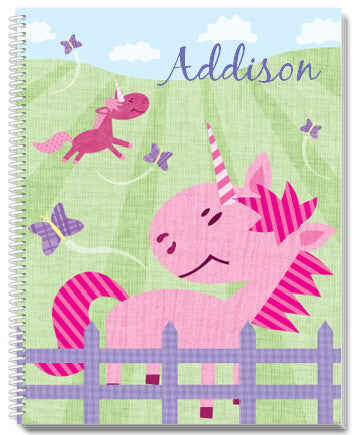 Pink Pastures Notebook - frecklebox