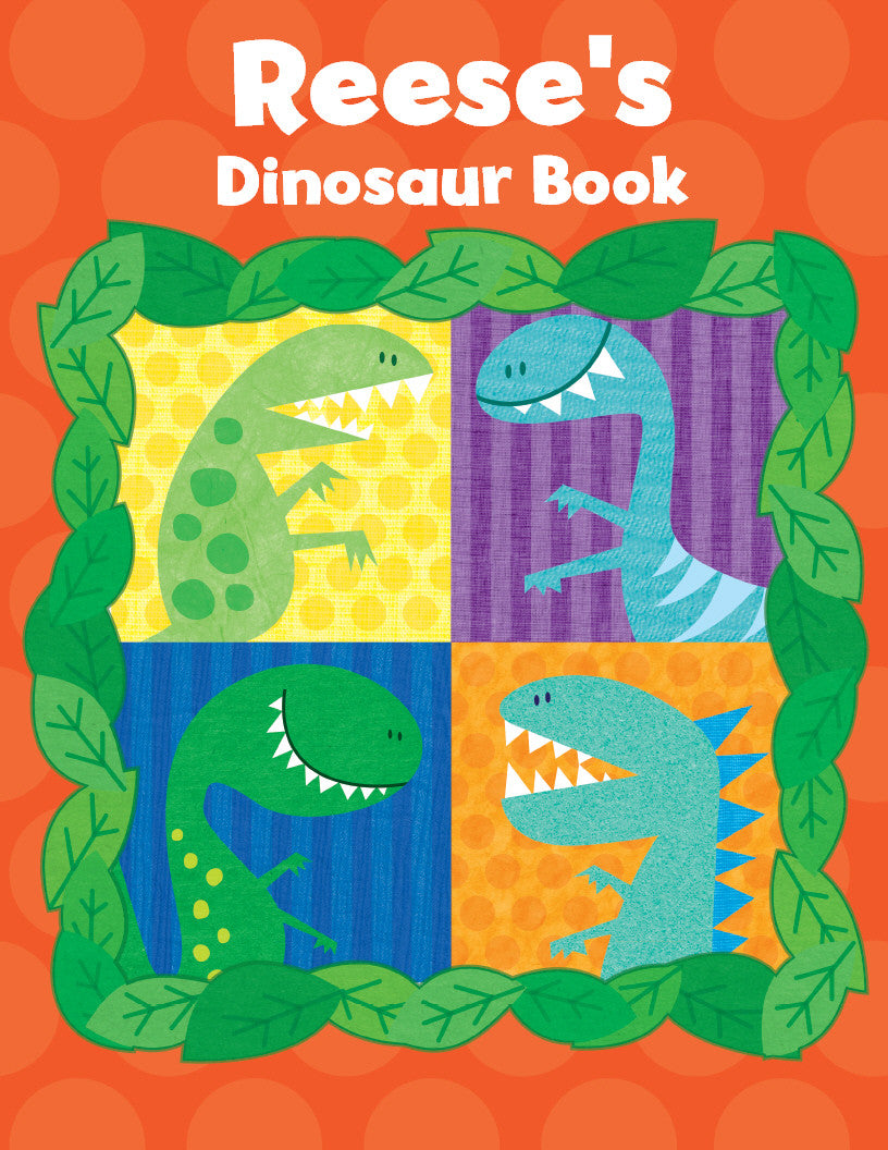 Pee Wee Dinos Coloring Book - frecklebox