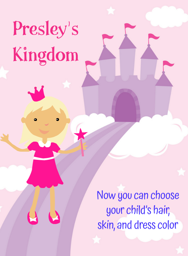 Princess Kingdom Coloring Book